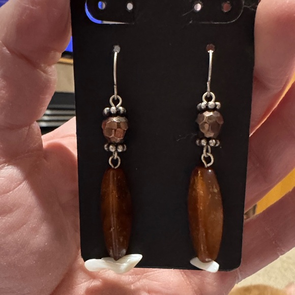 Jewelry - Brown Dangle Earrings